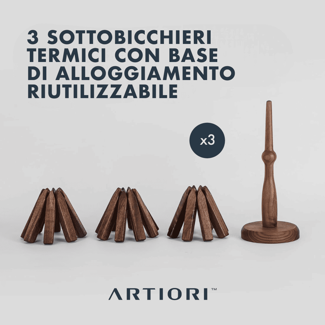 DecorTree | Sottobicchieri Impilabili ad Albero