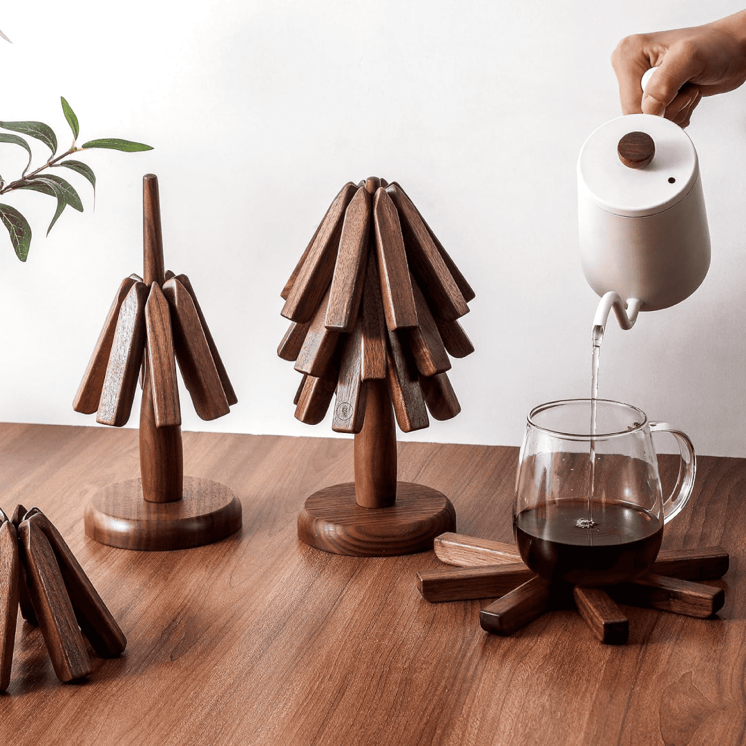 DecorTree | Sottobicchieri Impilabili ad Albero